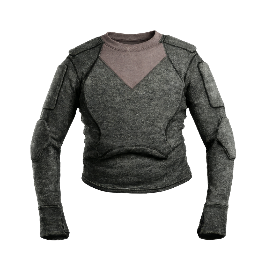 Molay Anti Cut Suit Misty Grey Front 01